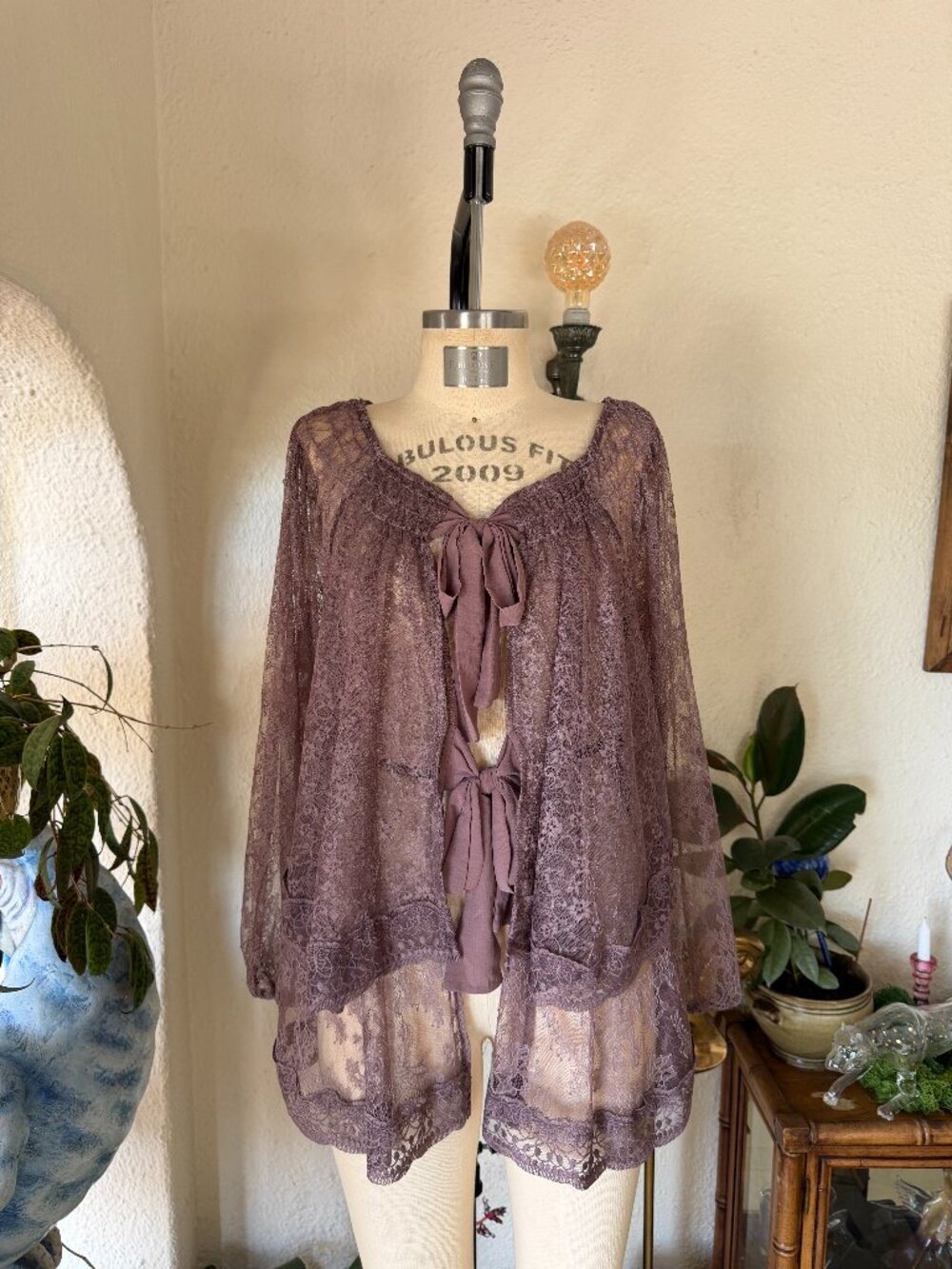 Free People Brand New With Tags Mauve Long Sleeve Blouse NWT